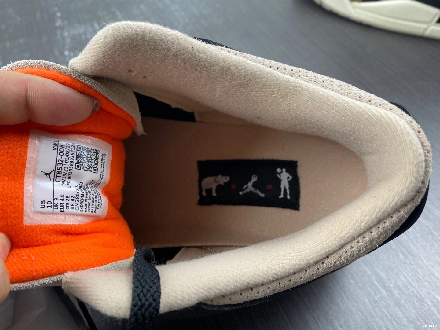 Jordan CT8532-008 Cement 3 Air Desert 0308